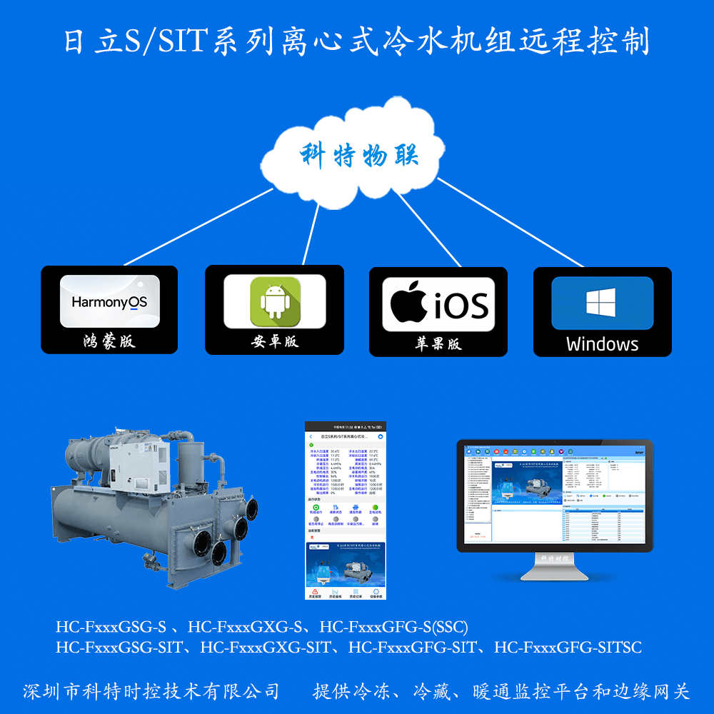日立水冷离心式冷水机组S系列SIT系列远程控制网关